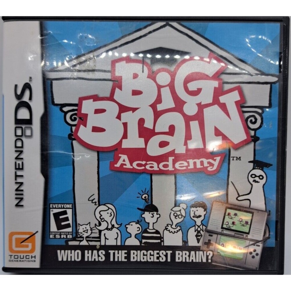 Big Brain Academy (Nintendo DS, 2006) DS Complete